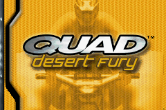 Quad Desert Fury Title Screen
